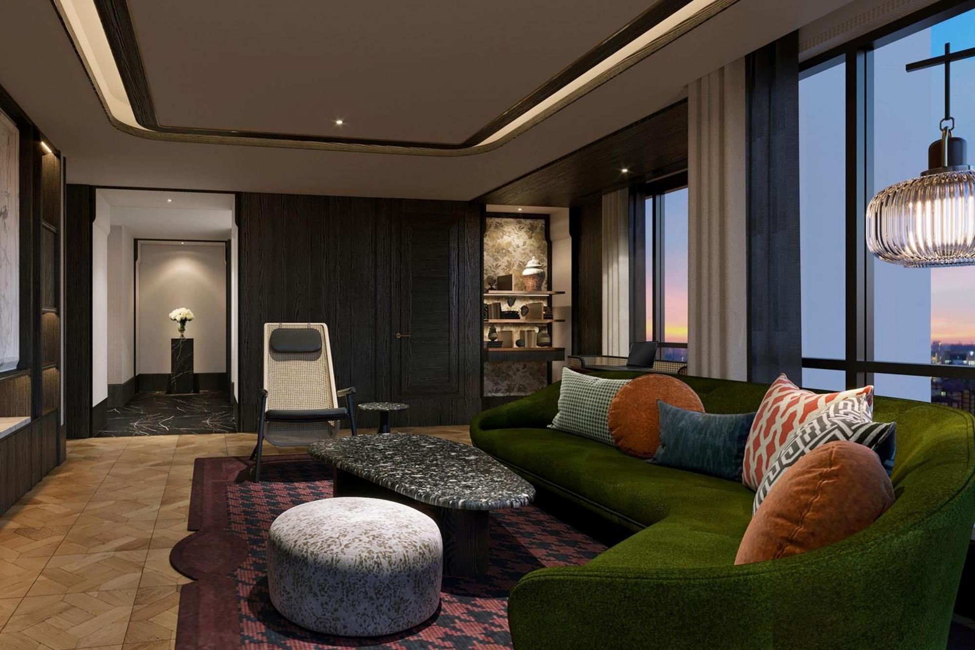 The Millen Penang, Autograph Collection Hotell George Town Eksteriør bilde The living room of a 3-bedroom unit